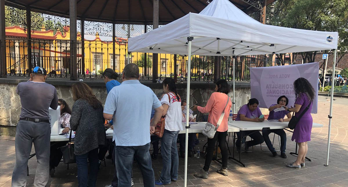 A las 22:00 h, resultado de consulta del NAIM - consulta-popular-naim