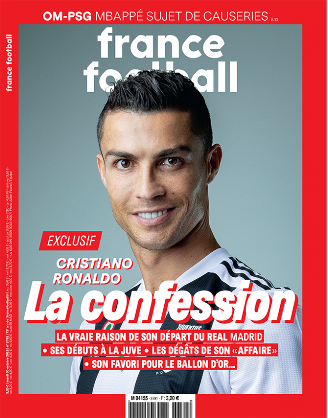 Acusación de violación interfiere en mi vida: Cristiano Ronaldo - cristiano-ronaldo-france-football