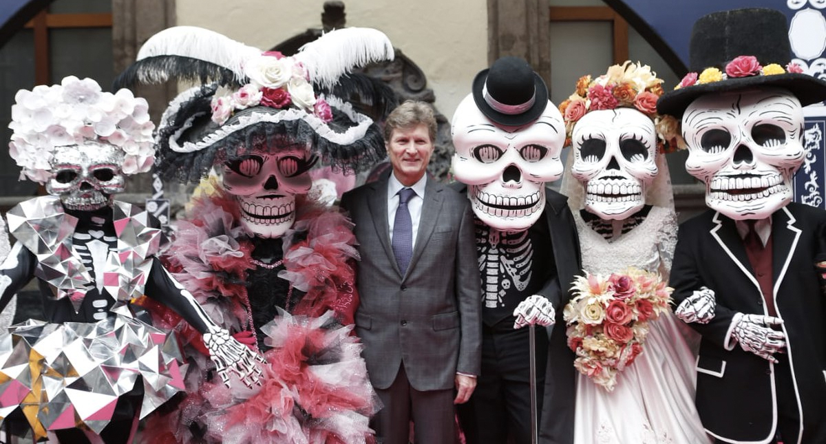Anuncian festejos del Día de Muertos en la Ciudad de México Anuncian festejos del Día de Muertos en la Ciudad de México