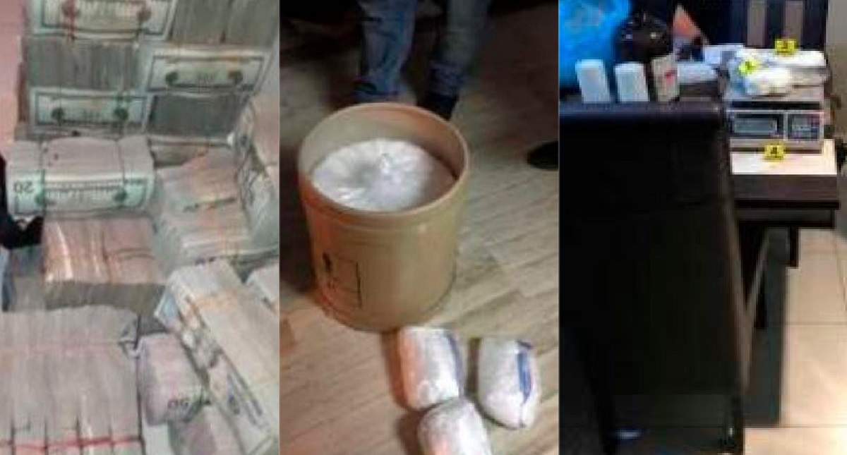 Decomisan casi 900 mil dólares en inmueble de la Benito Juárez