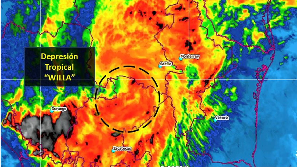 Willa se degrada a depresión tropical