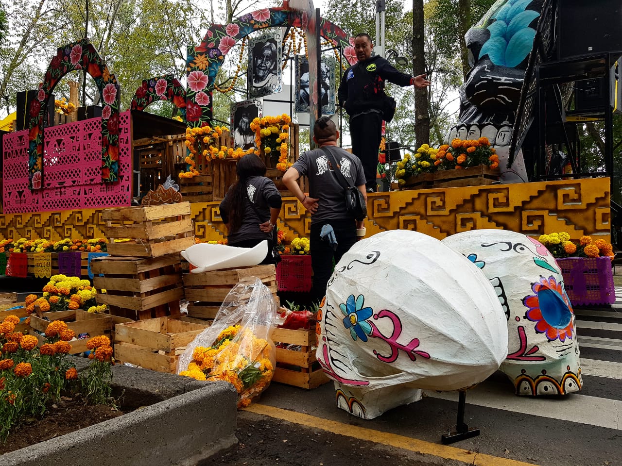 Concluye desfile por el Día de Muertos en la Ciudad de México - desfile-01
