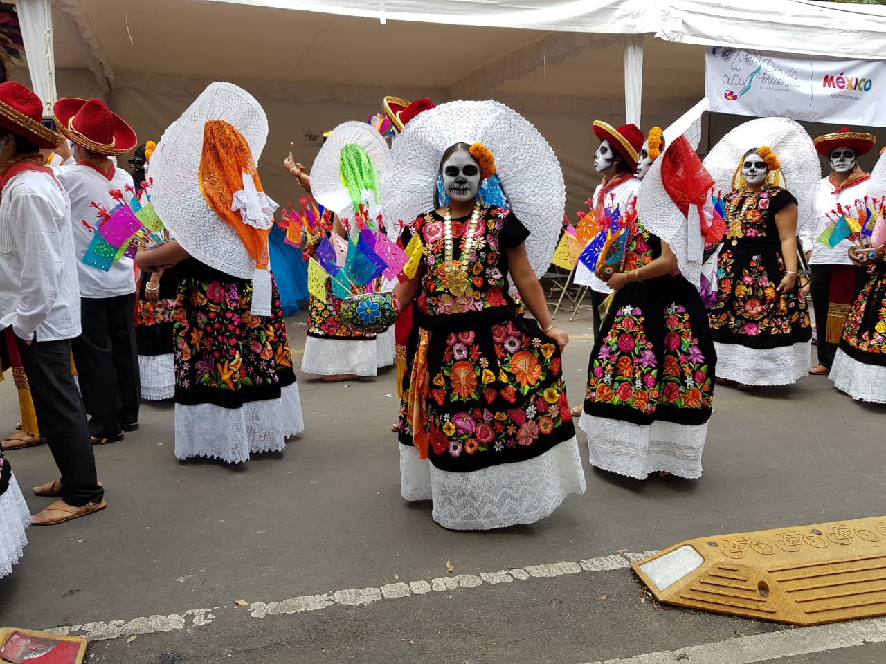 Concluye desfile por el Día de Muertos en la Ciudad de México - desfile-09