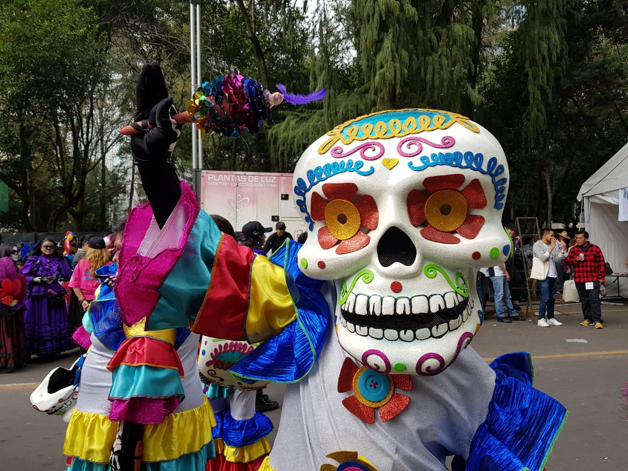 Concluye desfile por el Día de Muertos en la Ciudad de México - desfile-12