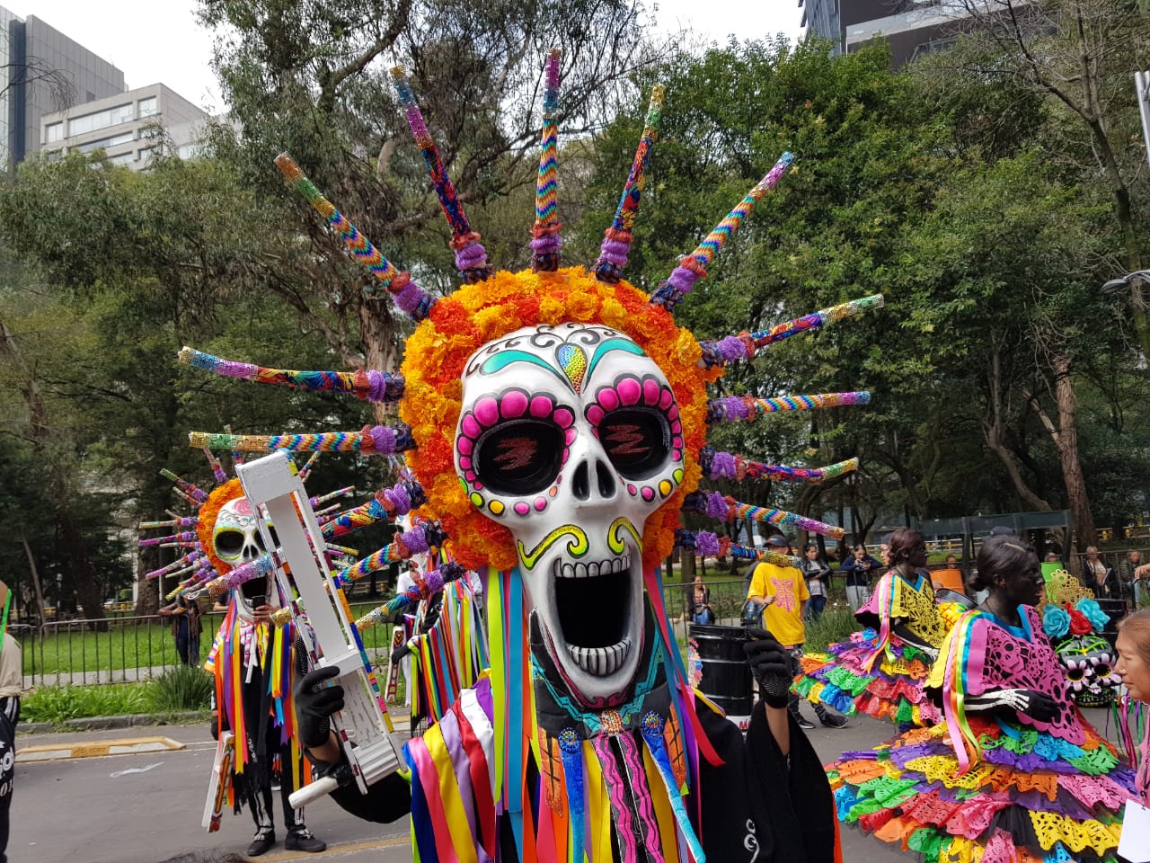 Concluye desfile por el Día de Muertos en la Ciudad de México - desfile-14