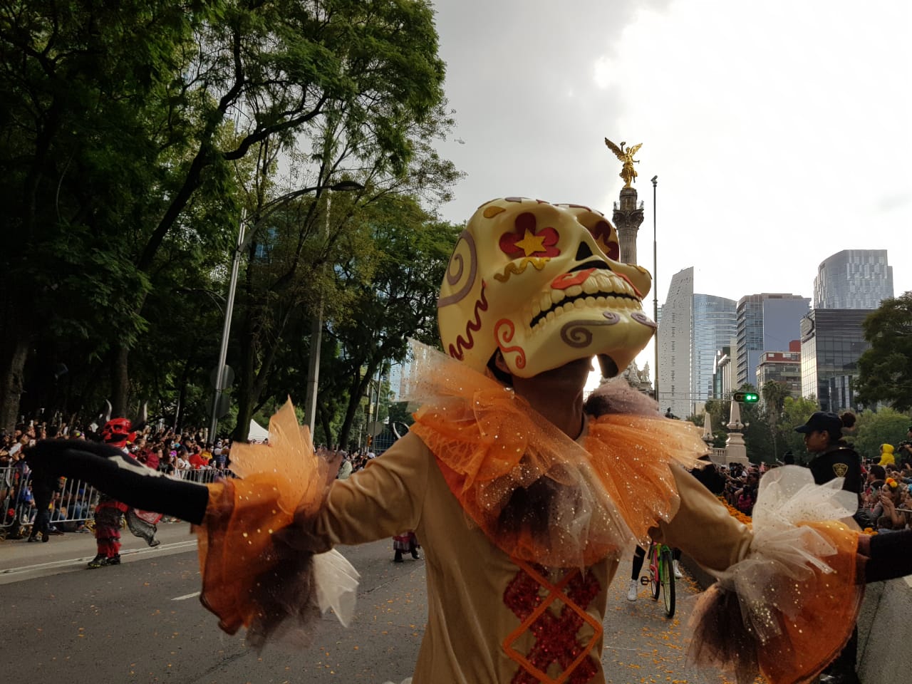 Concluye desfile por el Día de Muertos en la Ciudad de México - desfile-muertos-01