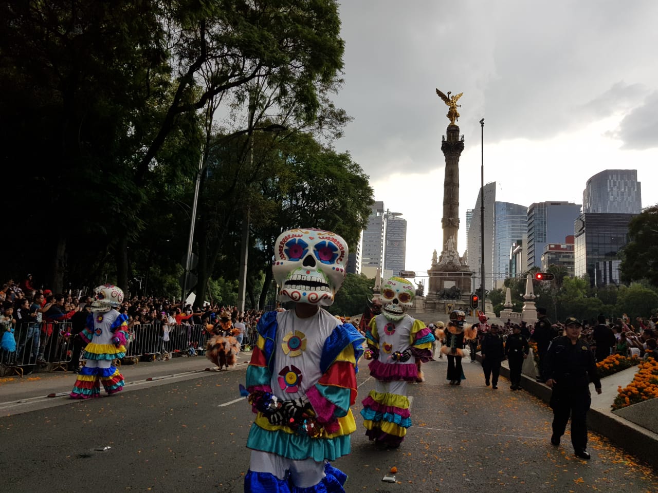 Concluye desfile por el Día de Muertos en la Ciudad de México - desfile-muertos-02