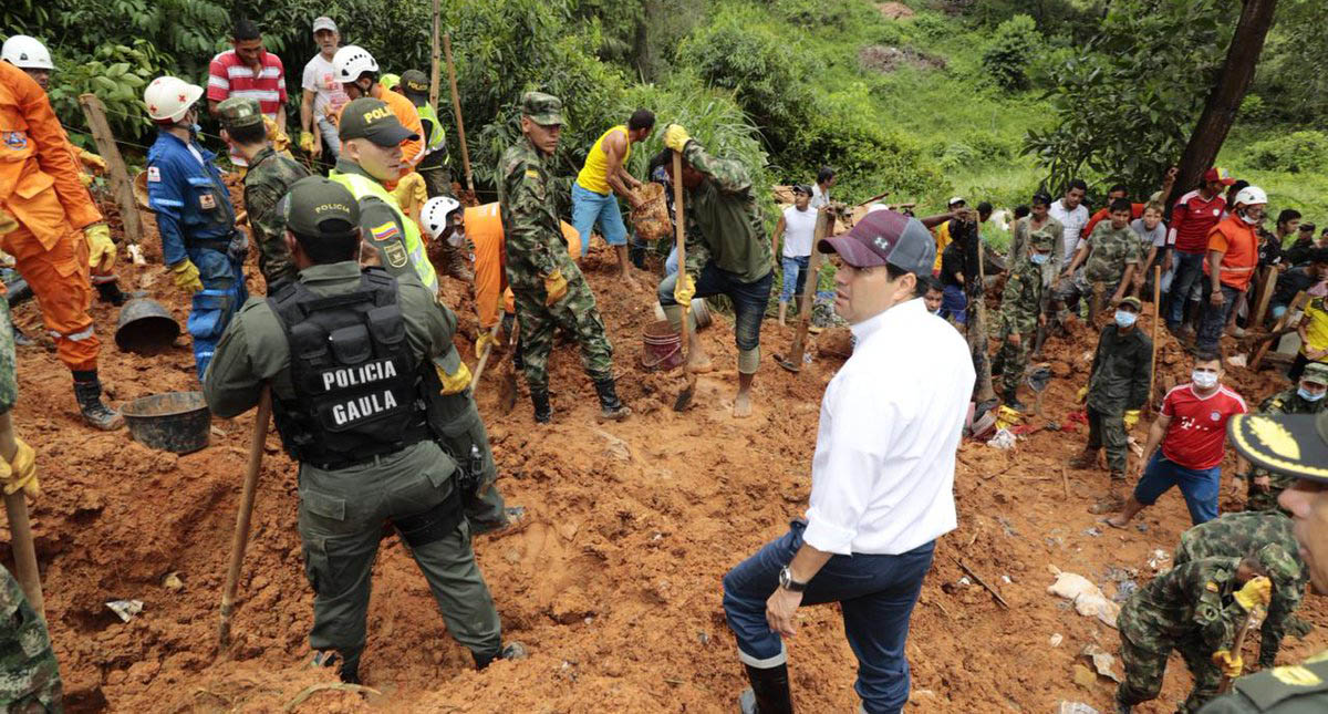 Deslave a consecuencia de las lluvias mata a seis en Colombia - deslave-en-colombia