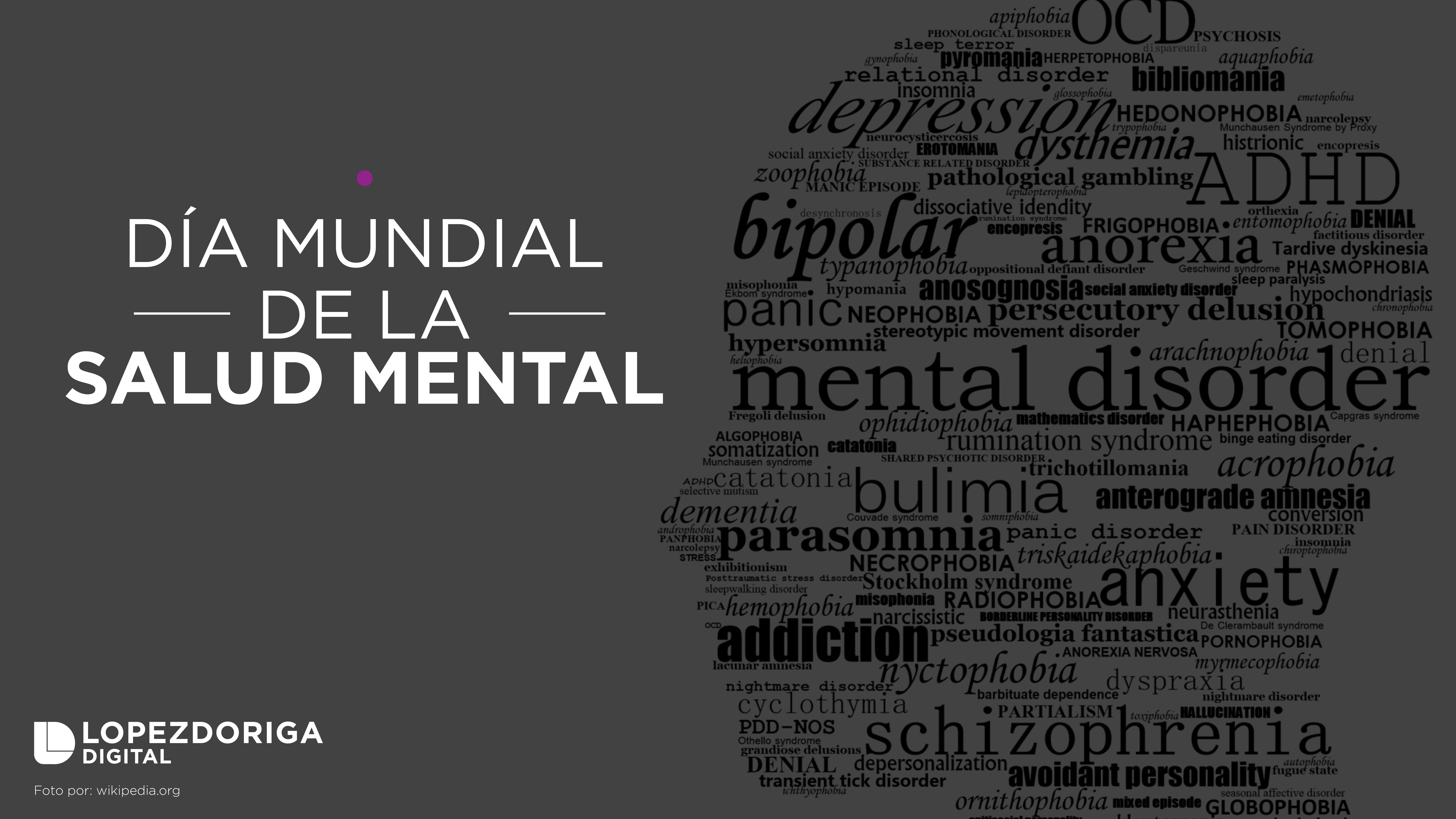 10 de octubre: Día Mundial de la Salud Mental