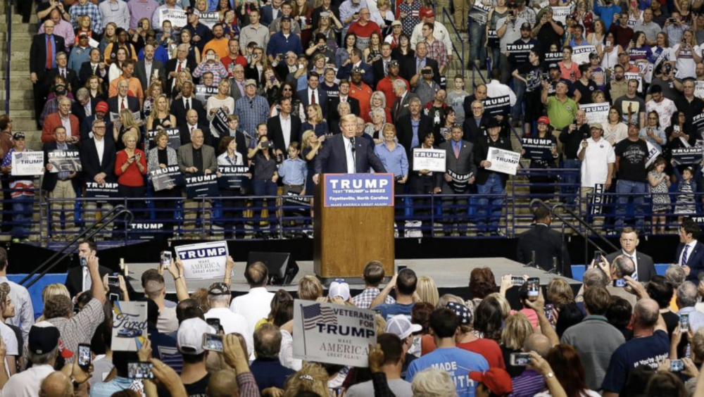 Discursos de Trump van del odio a la unión tras bombas y caso Pittsburgh - donald-trump-mitin