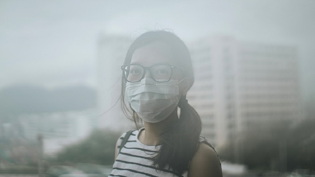 El antes y después de la acumulación de smog tóxico en Beijing