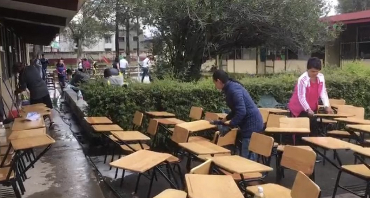 Suspenden clases en tres municipios de Michoacán por lluvias