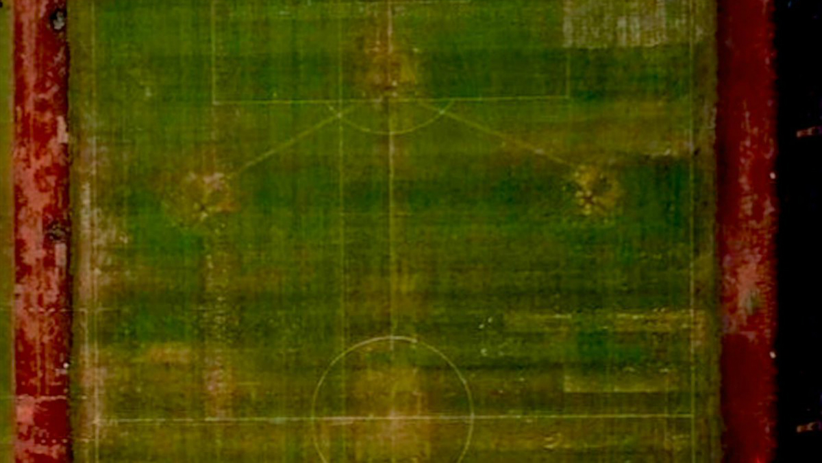 Difícil revertir el daño a la cancha del Estadio Azteca