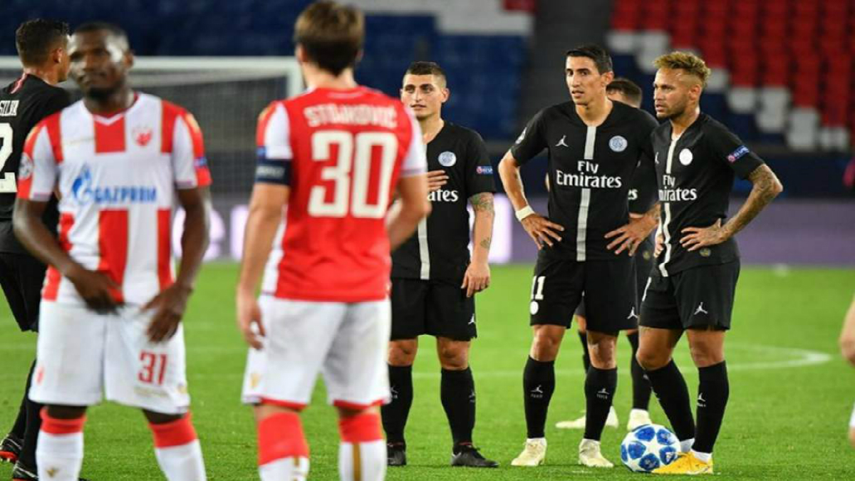 Investigan posible amaño de partidos en el PSG vs. Estrella Roja