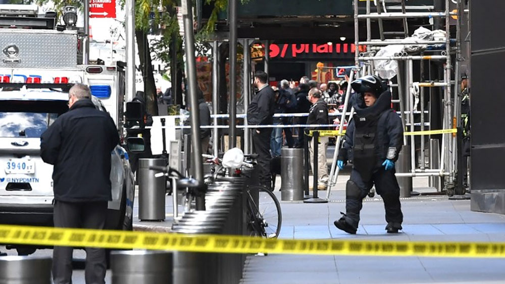Paquete enviado a CNN contenía "una bomba seria": Alcalde de NY - explosivos-nueva-york