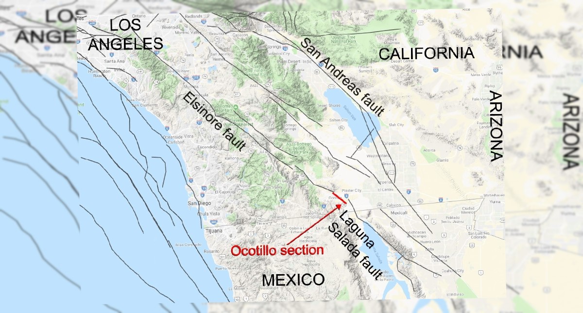NASA halla que fallas geológicas en México y EE.UU. están conectadas - falla-entre-mexico-y-eeuu-jpg