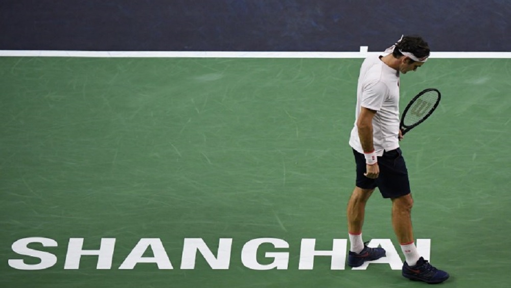 Federer cae ante Coric en semifinales del Masters de Shanghai