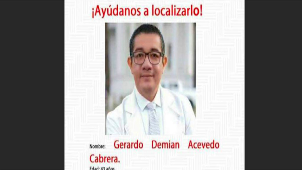 Hallan muerto a médico reportado como desaparecido en Oaxaca