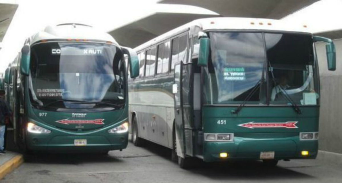 Flecha Roja suspende corridas en el Edomex por secuestro de autobuses
