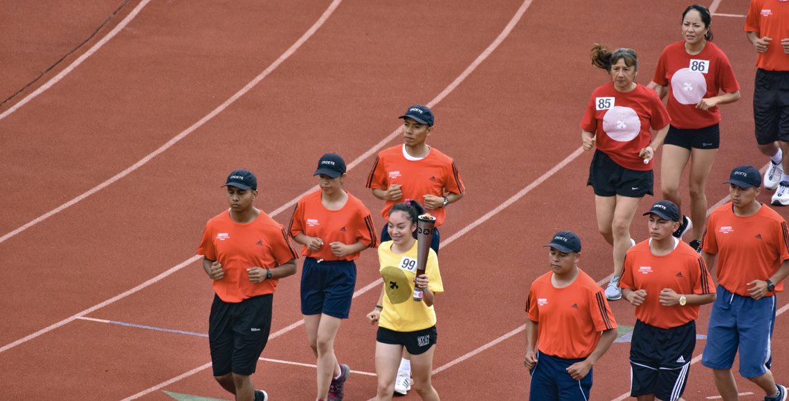 Encienden fuego olímpico en CU por 50 aniversario de México 68 - fuego-olimpico-en-cu-68-mk6