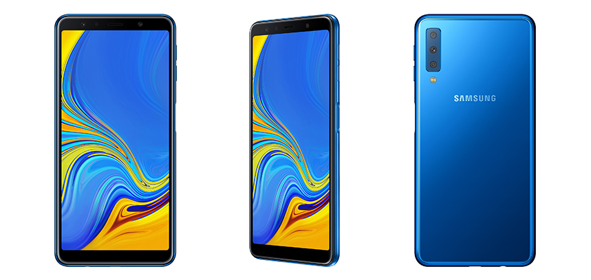 Samsung Galaxy A9 con cuádruple cámara trasera llega a México - galaxy-a7-thumb859