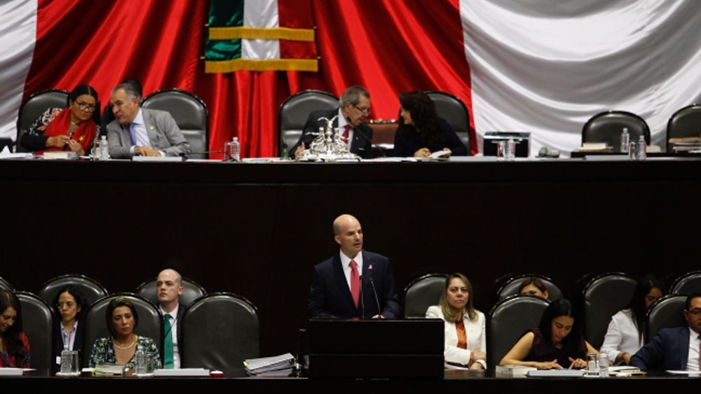 González Anaya comparece en la Cámara de Diputados