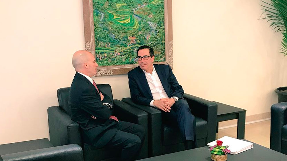 González Anaya y Mnuchin dialogan sobre USMCA