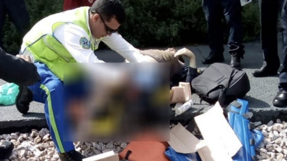 Tren golpea a hombre y pierde la pierna en la Ciudad de México