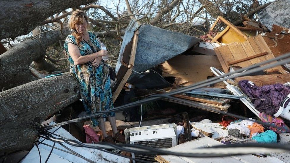 Buscan desaparecidos tras el paso del huracán Michael en Florida - huracan-michael-destruccion-florida-1