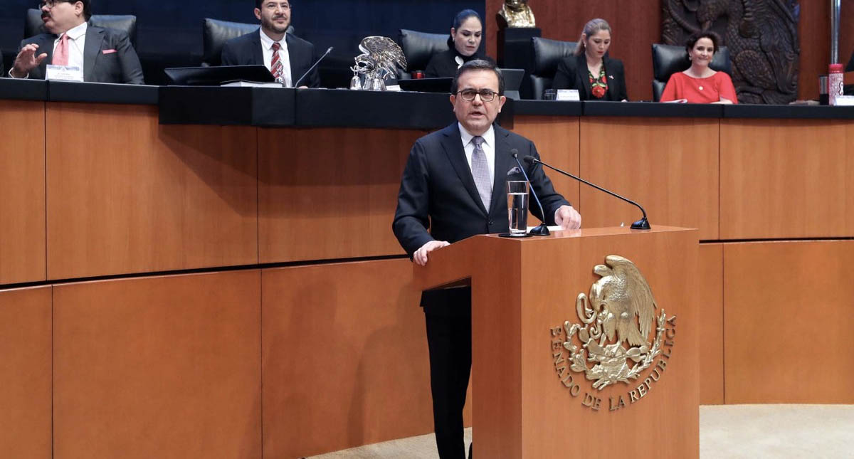 Guajardo destaca ante el Senado acuerdo comercial con EE.UU. y Canadá