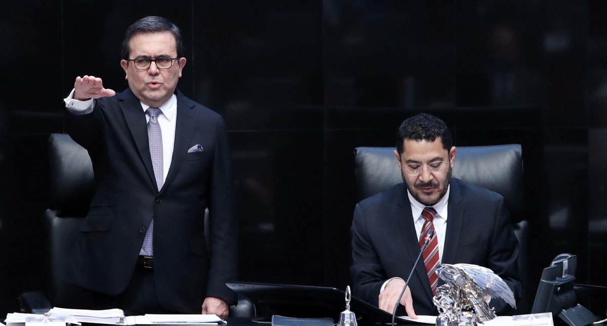 Guajardo destaca ante el Senado acuerdo comercial con EE.UU. y Canadá - ildefonso-guajardo-senado