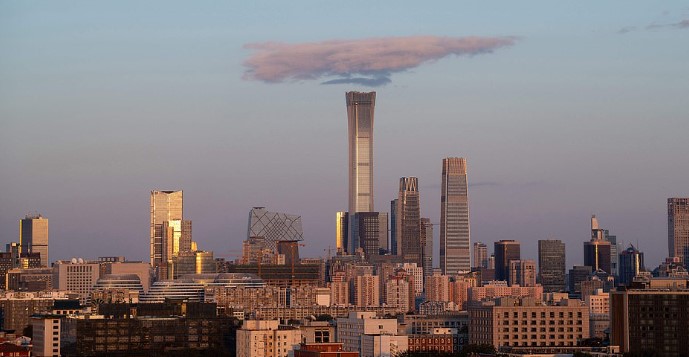 El antes y después de la acumulación de smog tóxico en Beijing - jingshan-park-in-beijing