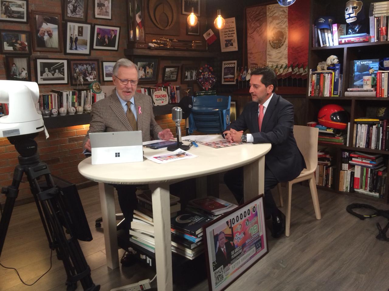 Lotería Nacional celebrará sorteo en homenaje a Joaquín López-Dóriga - joaquin-loteria-naciona1