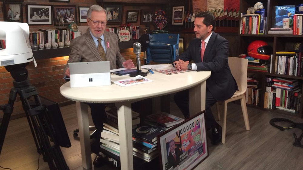 Lotería Nacional celebrará sorteo en homenaje a Joaquín López-Dóriga Lotería Nacional celebrará sorteo en homenaje a Joaquín López-Dóriga