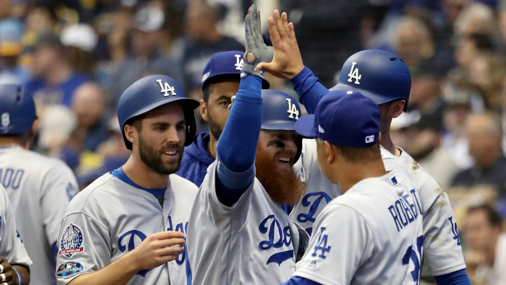 Dodgers ganan a Cerveceros y empatan serie de la Nacional
