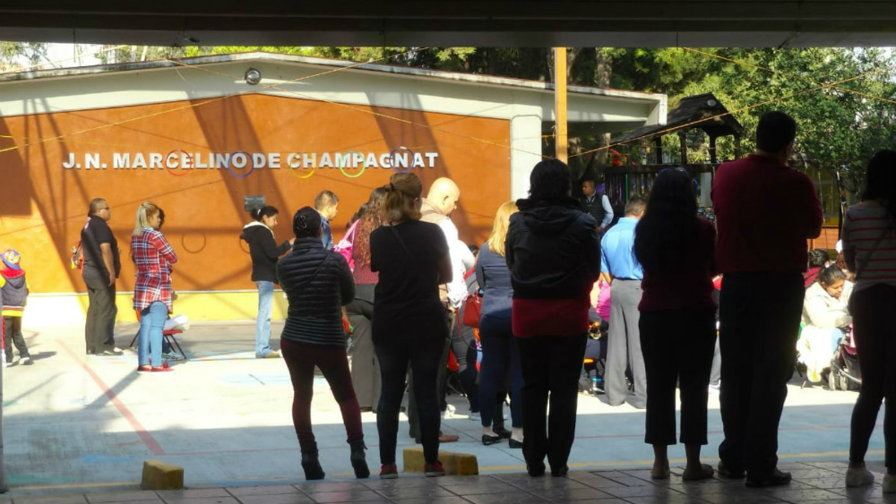 Instalan cámaras de vigilancia en kínder Marcelino de Champagnat