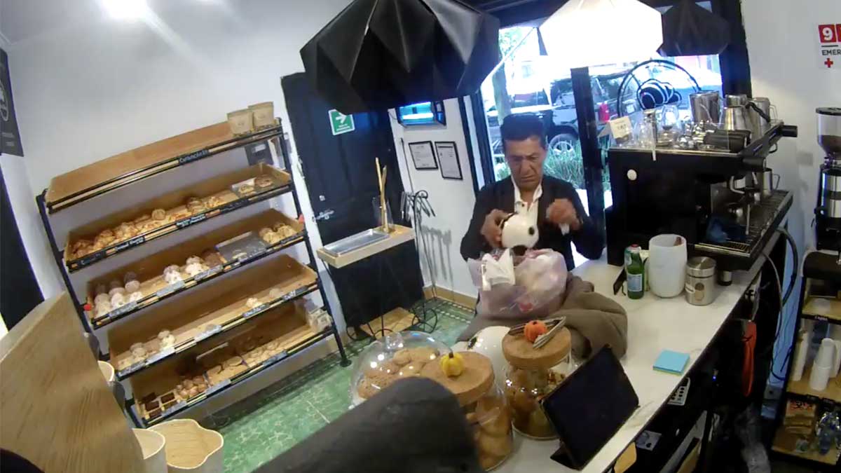 #Video Hombre se roba propinas de una panadería