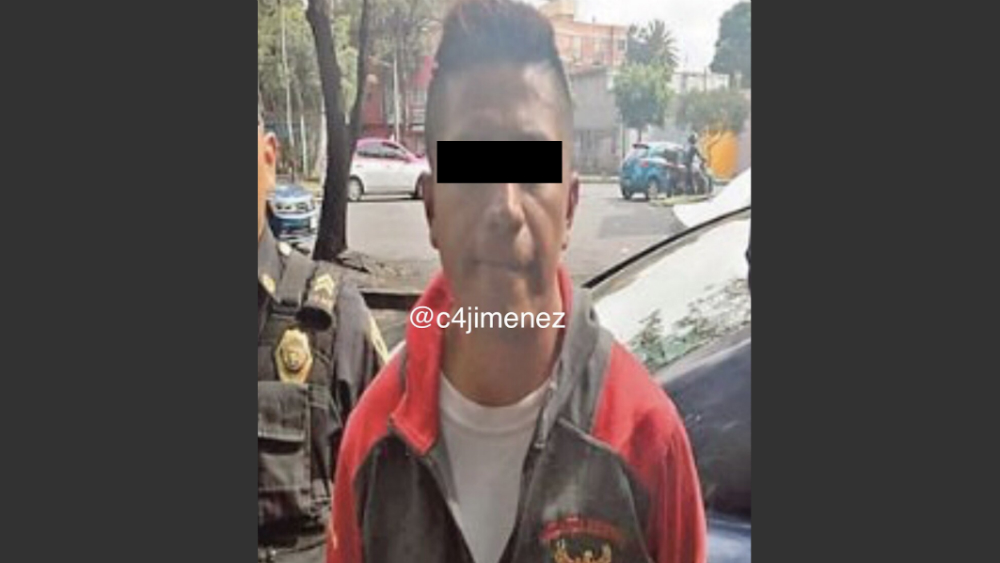 Capturan a ladrón por sexta ocasión en la Ciudad de México