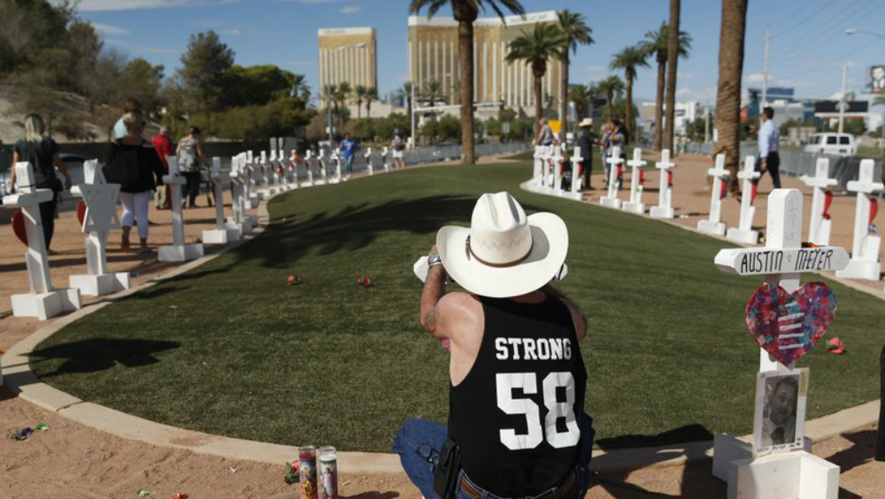 Recuerdan en Las Vegas a víctimas del tiroteo a un año - las-vegas-masacre-12-meses-2