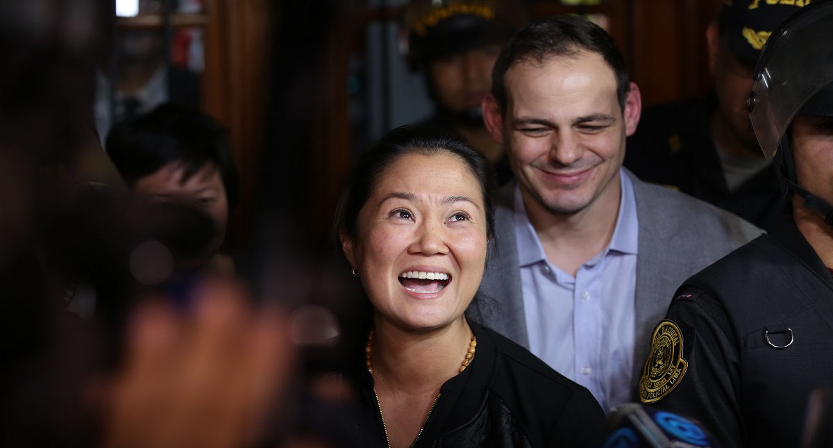 Liberan a Keiko Fujimori en Perú