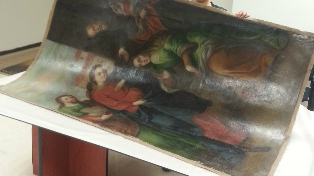 Recupera PGR ocho lienzos robados considerados monumentos históricos