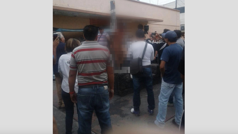 #Video Intento de linchamiento en la alcaldía de Gustavo A. Madero