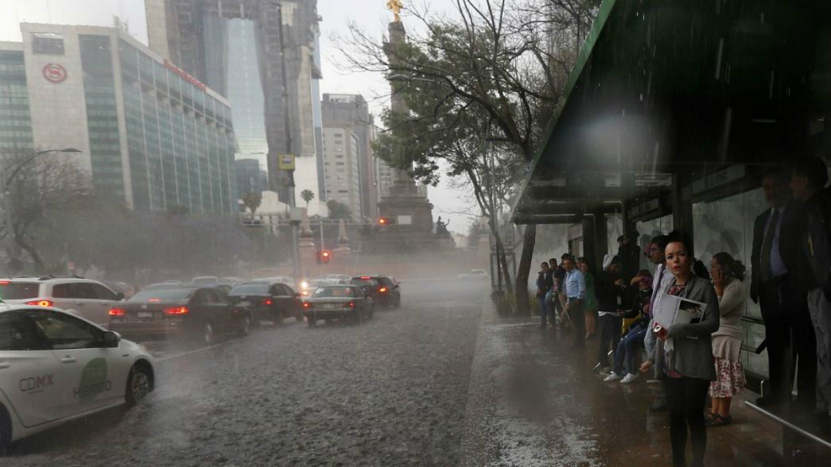 Activan Alerta Amarilla por lluvia en 13 alcaldías de la capital