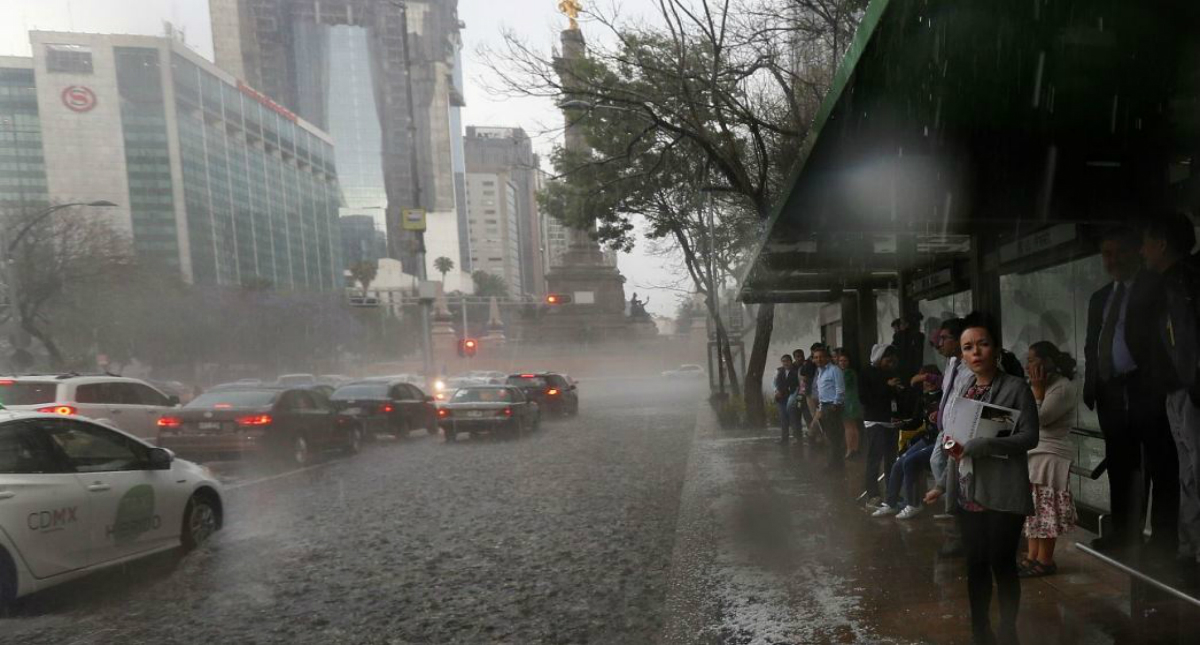 Lluvias y chubascos afectarán esta tarde la Ciudad de México