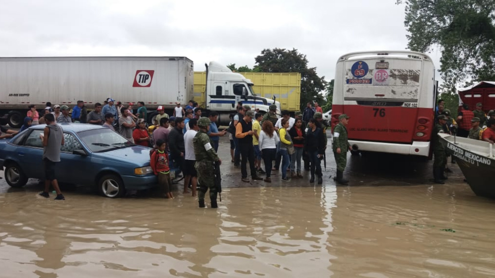 Alerta en Veracruz por crecida de ríos - lluvias-veracruz-oct-2018