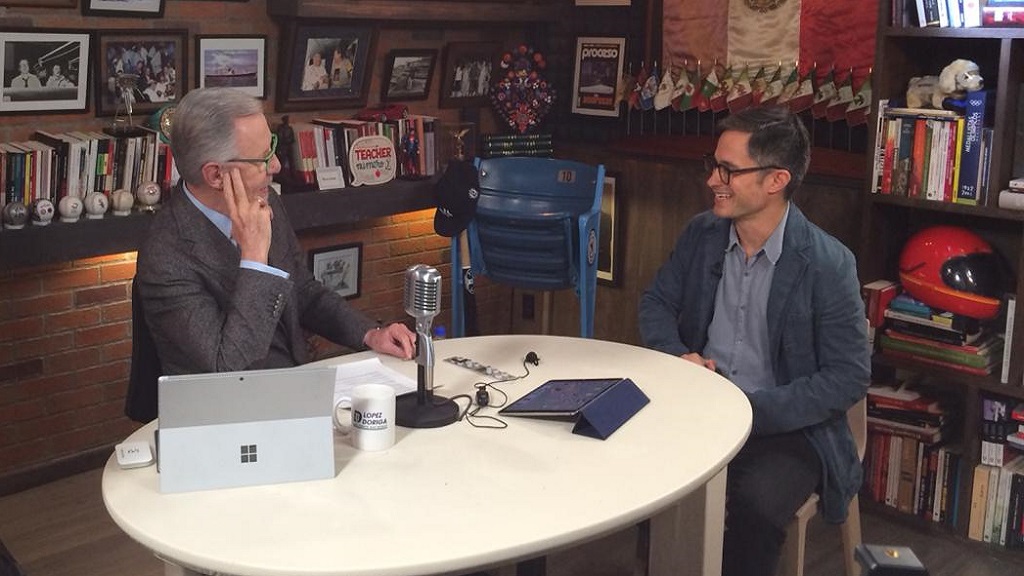 Gael García ‘roba’ al Museo de Antropología en nueva película