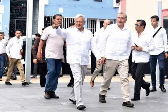 López Obrador se reúne con el gobernador de Tabasco - lopez-obrador-tabasco