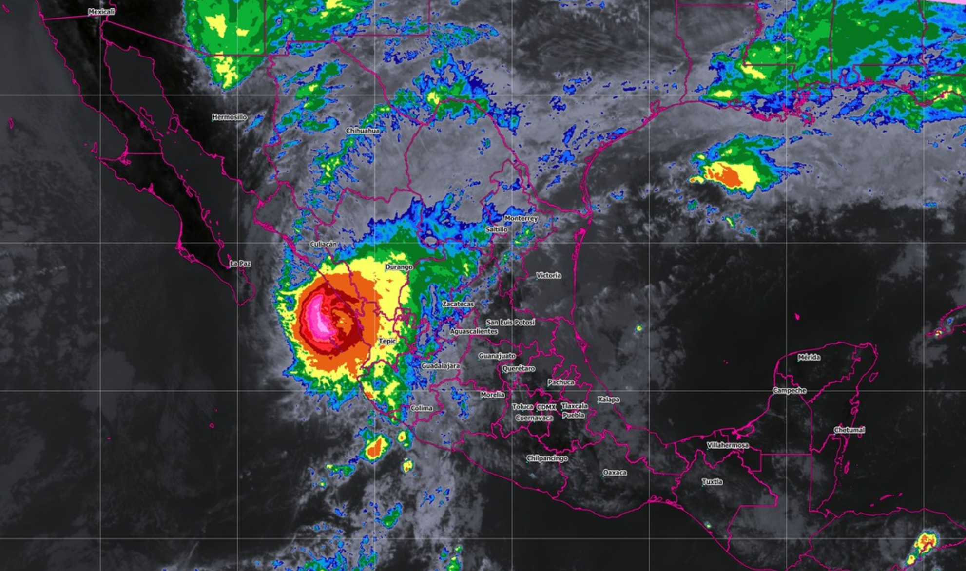 Esta tarde Willa tocará tierra entre Sinaloa y Nayarit; extreme precauciones