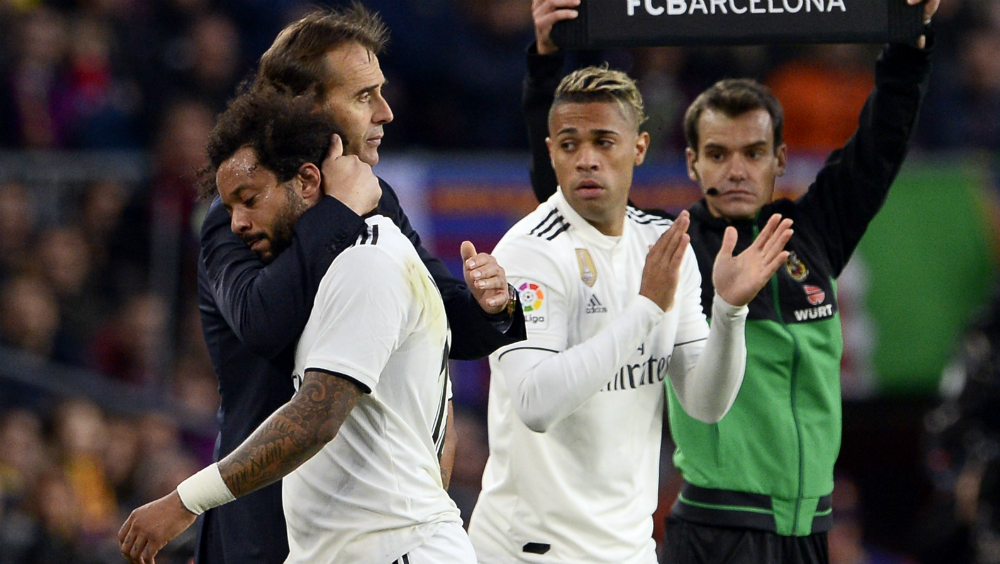 Real Madrid tendrá las bajas de Marcelo y Mariano