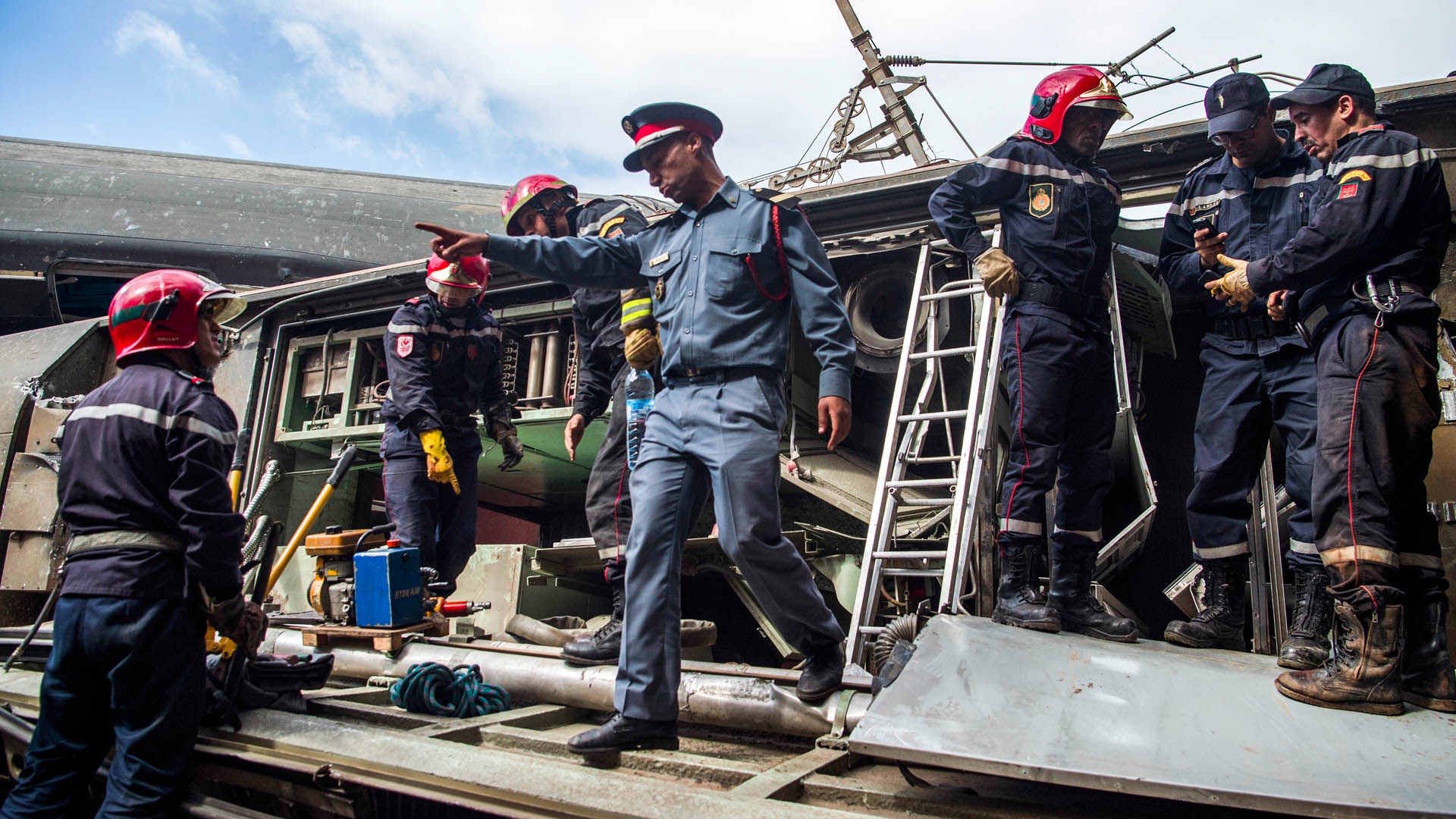 Descarrilamiento de tren en Marruecos deja al menos siete muertos